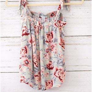 American Eagle Outfitters Floral Boho Top Small